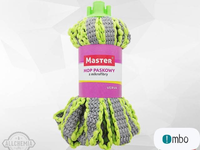 MOP PASKOWY PLECIONY Z MIKROFIBRY MIKROFAZA MASTER VERVA - 1