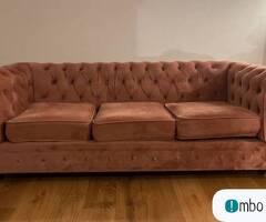 Komplet wypoczynkowy Chesterfield